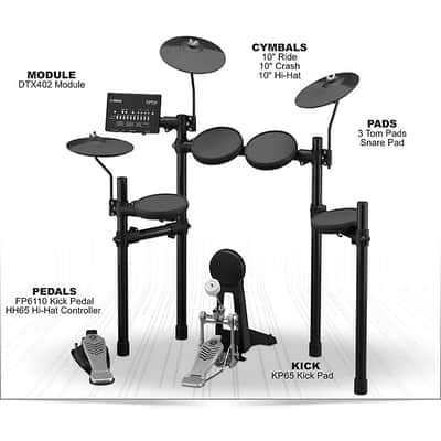 Yamaha - DTX432K - Electronic Drum Set image 3