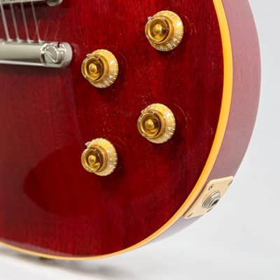 Gibson Custom Shop Les Paul Classic Mahogany, Translucent Red, w/case image 3