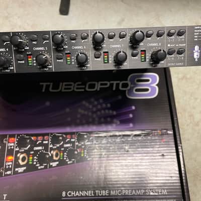 ART TUBEOPTO 8-Channel Rackmount Microphone Preamp with ADAT 2010 - Present - Black image 4