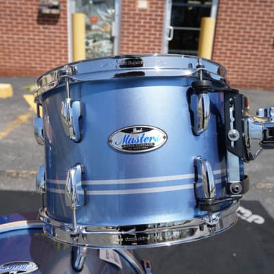 Pearl Masters Maple Complete MCT Series Chrome Contrail Lqr. 3pc Maple Shell Pack | (12, 14, 20") image 11