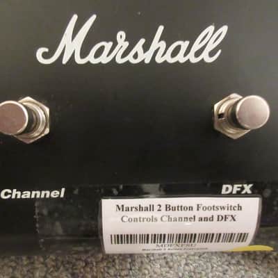 Marshall 2 Button DFX/Channel Footswitch Used image 2