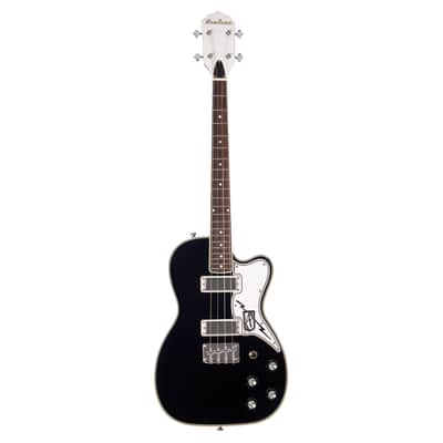 Airline Guitars Tuxedo Tenor Black image 7