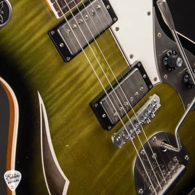 Novo Maple Top Miris JHH Dealer LTD - Cat's Eye Burst w/ Amber Back & Sides #261153 image 13