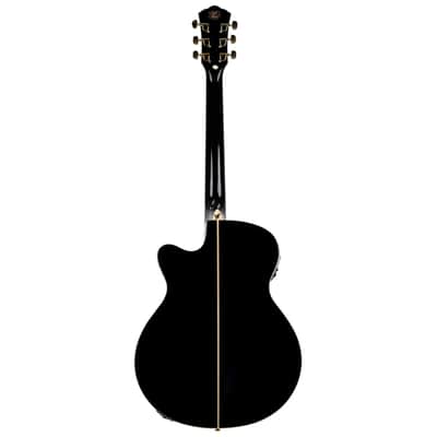 Washburn EA55G-A Festival Series Cutaway Mini Jumbo Acoustic/Electric Guitar. Koa Burst image 4