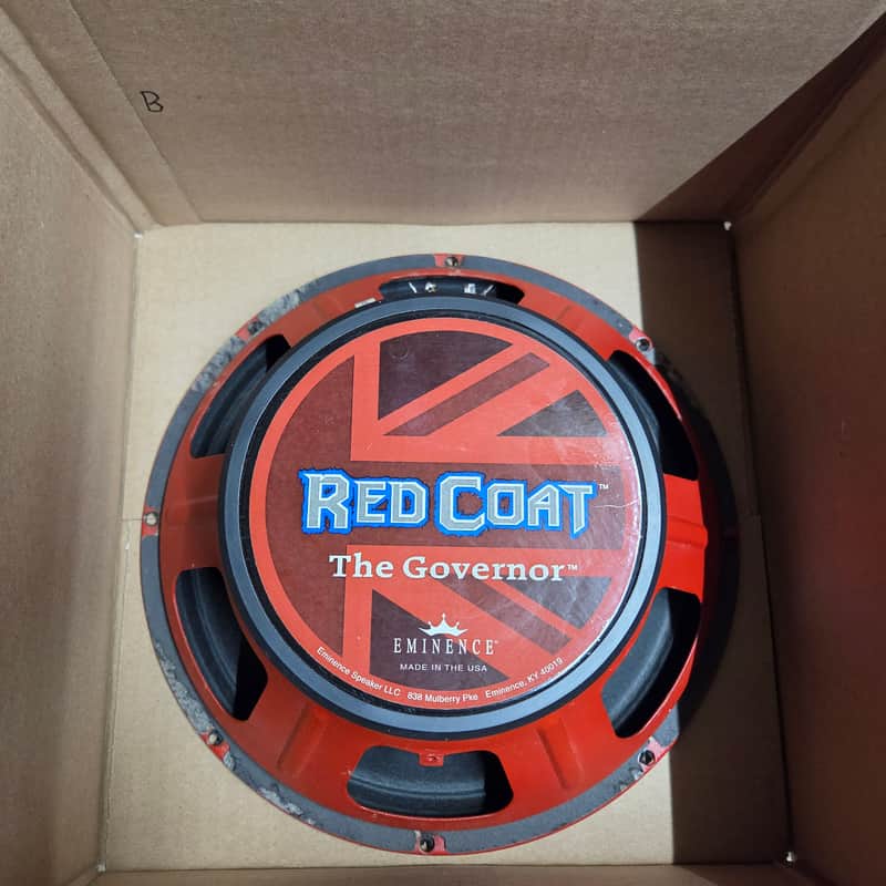 Eminence Red Coat The Governor Speaker 16 ohm (B) image 1