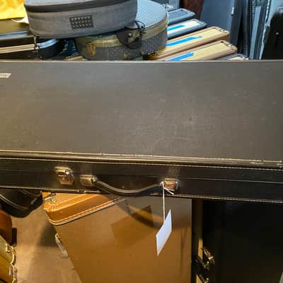 Burns Black Bison with Scroll Headstock, 3 Rez-O-Matik Pickups, Blue Shell Pickguard, Plek’d beautiful fingerboard, all Original! image 17