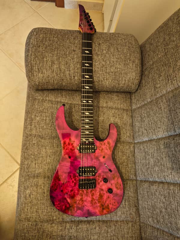 Legator N6ss magenta burl 2024 - Magenta burl image 1