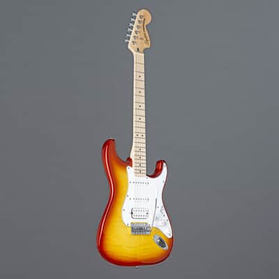 Squier Affinity Series Stratocaster FMT HSS MN Sienna Sunburst - Electric Guitar image 9