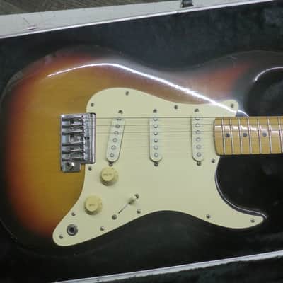 Fender " Dan Smith " 2 Knob SSS Stratocaster w/Case 1983 - Tobacco Burst image 7