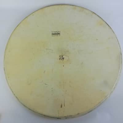 Slingerland 22"Radio King"Calfskin Bass Drum Head Vintage40s Sparks Logo USA*VG* image 1
