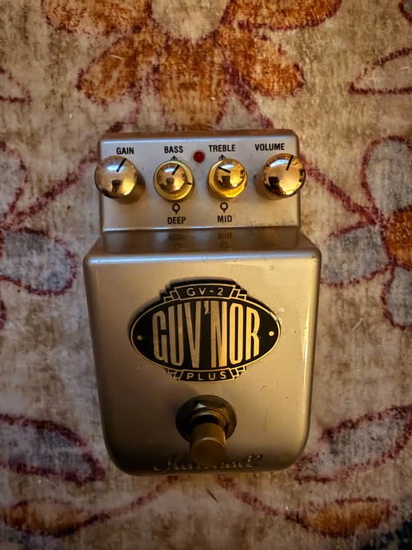 Marshall The Guvnor Plus GV-2 エフェクター 美品 Marshall GV-2 Guv'nor Plus Distortion Pedal | Reverb UK