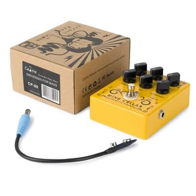 Caline CP-60 Wine Cellar Bass Driver+DI box Effects Pedal True Bypass,price include the import duty for US buyer image 6