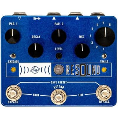Cusack Music Resound V2 - Digital Reverb Pedal w/ Presets & Extend Switch image 1