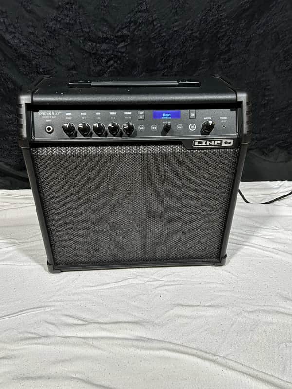 Line 6 Spider V 60 60-Watt 1x10" Digital Modeling Guitar Combo 2019 - 2021 - Black image 1