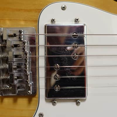 1976 Fender Telecaster Thinline Natural image 6