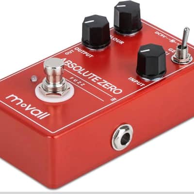 moVall MP103 Absolute Zero Fuzz Red Guitar Effects Pedal moVall MP103 2025 - RED image 5