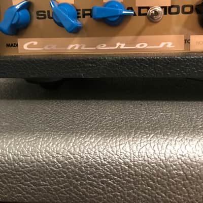 Marshall 1959 SLP Plexi Head 2004 (Mark Cameron modded= Modern/Fender Twin Clean Mods) image 9