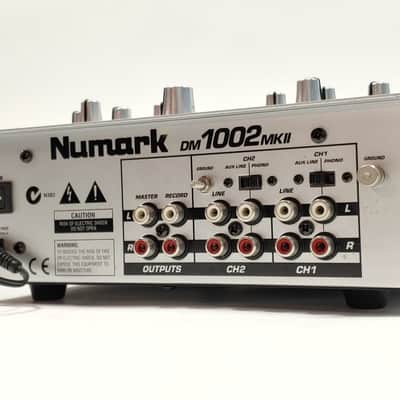 Numark DM1002MKII black/silver stereo 2 channel DJ mixer incl Power Supply image 3