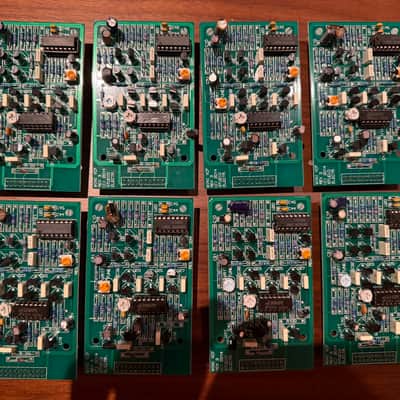 Set of 8 Studio Electronics Minimoog Filters for Code and Omega 2014