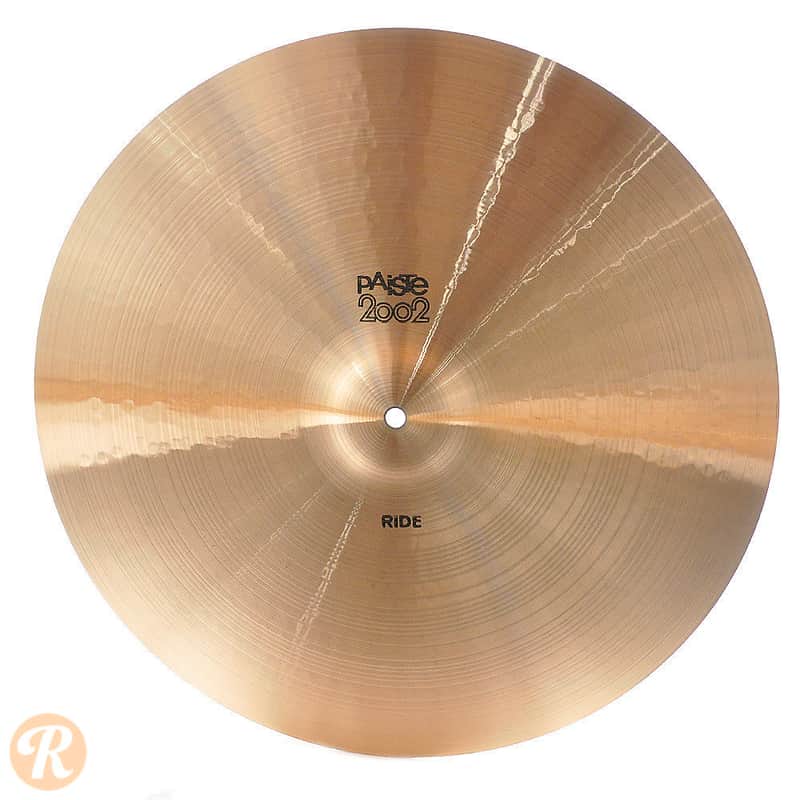 Paiste 20" 2002 "Black Label" Ride Cymbal 1971 - 1980 image 1