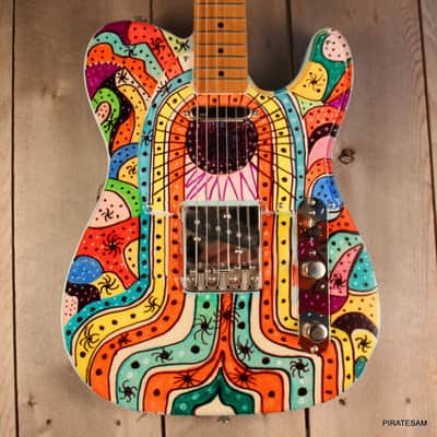 Squier Classic Vibe '50s Custom art Telecaster " Spider Maze 5 " image 2