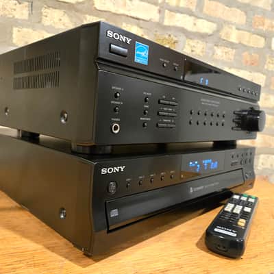 sony STR-DE197/Cdp-cc500 Cd Stereo System w/remot fully functional- refurbished image 2