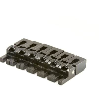 Genuine Floyd Rose Special Series Bridge Saddles Set, Black
