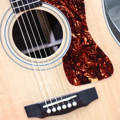 Guild D-50 Standard Natural Guild USA Series Dreadnought Acoustic Guitar w/Case image 8