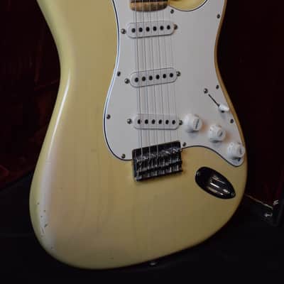 Fender Stratocaster Hardtail 1975 - See through blonde. Light Ash 3,6 kg image 5