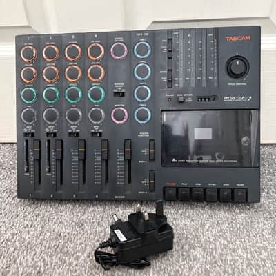 TASCAM Porta 07 Ministudio 4-Track Cassette Recorder 1990s - [dual speed modded] image 5