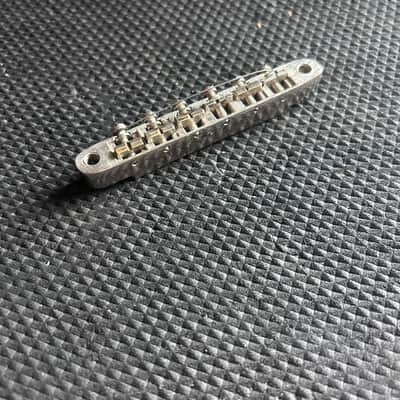 1970's Gibson ABR-1 Nickel Wired Bridge w/Metal Saddles image 1