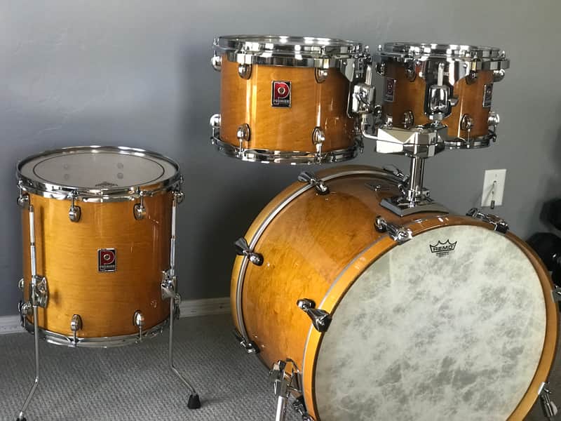 Premier XPK Astria Natural finish drum set | Reverb