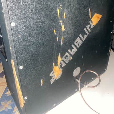 Marshall JCM 800 Lead Series Model 1982B 4x12" Straight Guitar Speaker Cabinet 1981 - 1987 - Black image 5