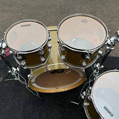 DW Collector’s Maple SSC Gold Glass 5 Piece Drum Set image 7