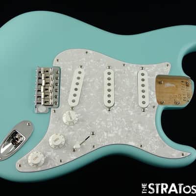 Fender American Cory Wong Stratocaster Strat LOADED BODY LTD Satin Daphne Blue image 1