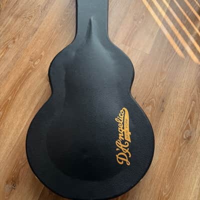D'Angelico Deluxe SS Semi-Hollow Single Cutaway with Stop-Bar Tailpiece 2010s - Matte Midnight image 13