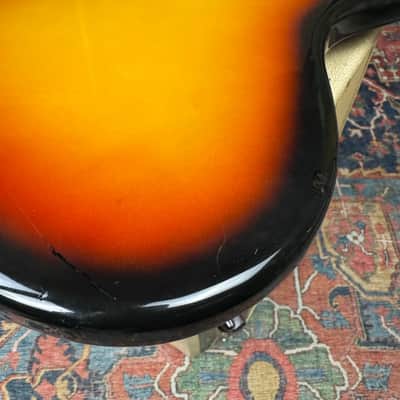 *Video* Mosrite Super Excellent ’65 MKI Kurukumo 3 Tone Sunburst MIJ - 1990's image 23