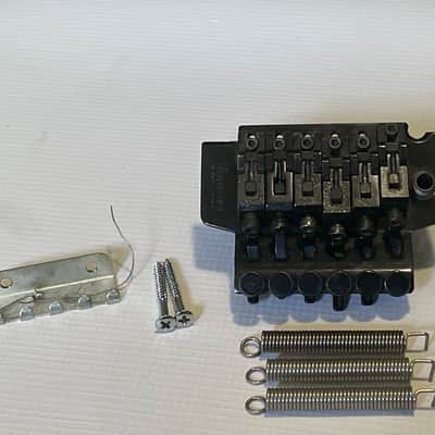 1990's Korean Ibanez RG Series LO-TRS II Black Floyd Rose Tremolo Bridge Vibrato image 1
