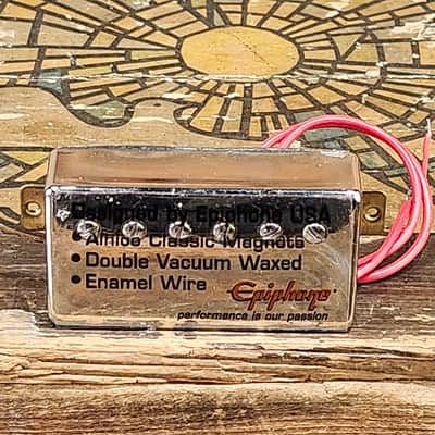 Epiphone G-400 Chrome Humbucking Neck Pickup image 1