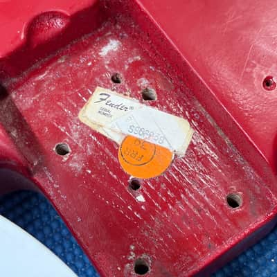 1979 Fender International Series Precision Bass Moroccan Red w/OHSC image 14