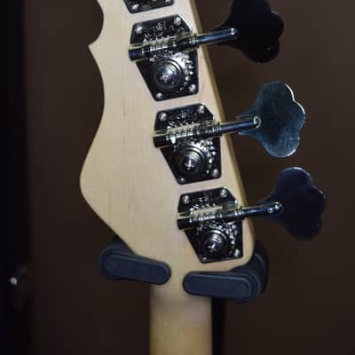 G&L Kiloton 2016 Blue Metal Flake 4-String Bass Guitar USA Made w/ HSC, COA & Build Sheet image 4