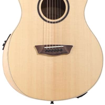 Washburn Bella Tono Suprema SC40SCE Acoustic-electric Guitar - Natural Gloss image 2
