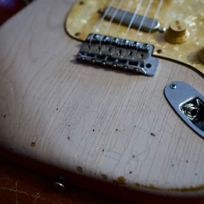 Constantin Guitars Sweetcaster Classic #0009 - Aged White Ash 3.67 kilos !!!VIDEO!!! image 11