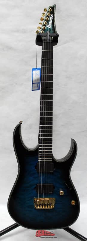 Ibanez RGIX20FEQM-SBS Iron Label Electric Guitar 2014 Sapphire