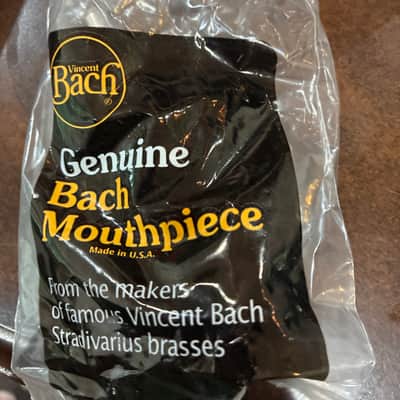 Bach 3515C Standard Series Trumpet Mouthpiece - 5C Cup 2010s - Silver-Plated image 2