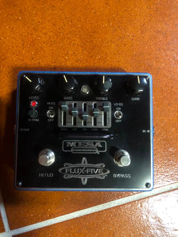 Mesa Boogie Flux 5 Overdrive Pedal 2010s - Black image 1