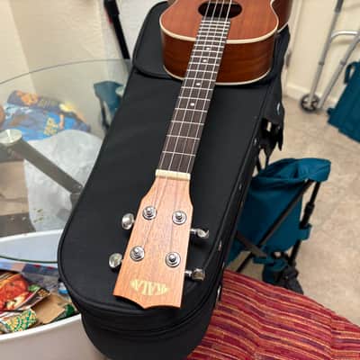 Kala KA-BE Mahogany Series Acoustic/Electric Baritone Ukulele with EQ 2010s - Satin Natural image 4