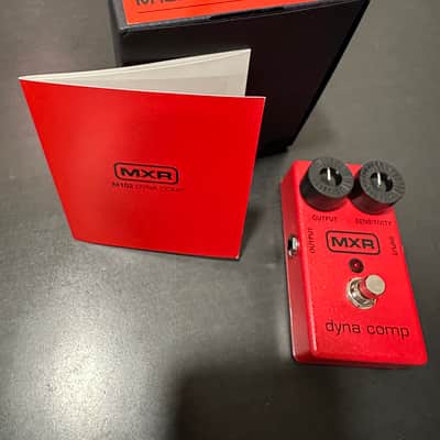 MXR M102 Dyna Comp 1995 - Present - Red image 1