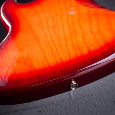 Tokai AJB118 Jazz Bass MIJ Trans Red Burst Ash Lightweight 8lb Made in Japan image 19