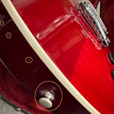 Guild Bluesbird (1997) - Bing Cherry #00207 with Original Hard Case image 16
